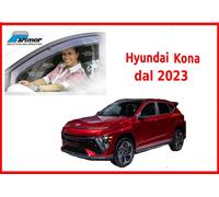 deflettori aria parimor originali per Hyundai Kona 2 dal 2023 antiturbo set kit
