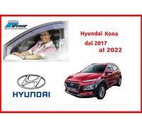 deflettori aria parimor originali per Hyundai Kona 2017 2022 antiturbo set kit
