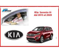 Deflettori aria Parimor originali per Kia Sorento III 2015 2020 kit antiturbo