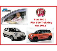 Deflettori aria Parimor per Fiat 500L L Trekking kit originale set antiturbo