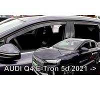 HEKO Deflettori Aria Antivento per AUDI Q4 E-Tron 5 Porte 2021- SET 4