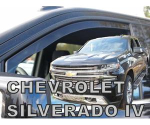 Deflettori Aria Per Chevrolet Silverado Dal 2019 Set 2 Antiturbo Antivento Heko