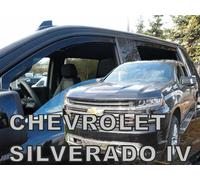 Deflettori Aria Per Chevrolet Silverado Dal 2019 Set 4 Antiturbo Antivento Heko