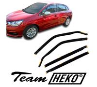 Deflettori Aria Per Citroen C4 2 2010-2018 5-Porte Set 4 Antiturbo Antivento