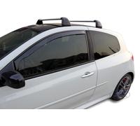 Deflettori Aria Per Clio 3 2005-2012 3-Porte Set 2 Antiturbo Antivento