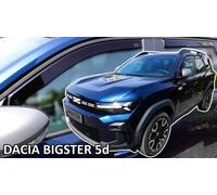 Deflettori Aria Per Dacia Bigster Dal 2024 Set 4 Antiturbo Antivento Heko