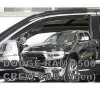 Deflettori Aria Per Dodge Ram 1500 5 Dal 2019 Crew Cab 4-Porte Set 2 Antivento