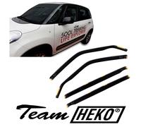 Deflettori Aria Per Fiat 500L 2012-2022 Set 4 Antiturbo Antivento Heko