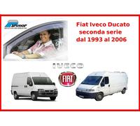 Deflettori aria per Fiat Ducato 2 set Parimor kit originale antiturbo antivento