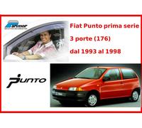 Deflettori aria per Fiat Punto 176 Parimor originale set antiturbo kit tuning 3P