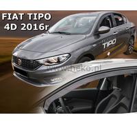 SET 2 DEFLETTORI ARIA ANTITURBO ANTIVENTO per FIAT TIPO 4/5 PORTE dal 2016