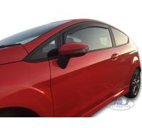 Deflettori Aria Per Ford Fiesta 6 2008-2017 3-Porte Set 2 Antiturbo Antivento