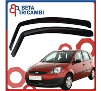 COPPIA DEFLETTORI ARIA FARAD FORD FIESTA 2002>2008 5 PORTE ANTIVENTO ANTITURBO