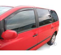 Deflettori Aria Per Ford Galaxy 1994-2006 5-Porte Set 2 Antiturbo Antivento Heko