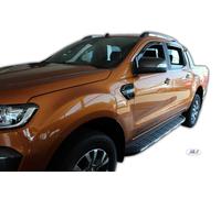 Deflettori Aria Per Ford Ranger 2012-2023 Set 4 Antiturbo Antivento Heko