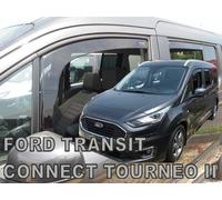 Deflettori Aria Per Ford Transit Connect Touneo 2 2013 -2022 Set Antivento Heko