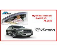 Deflettori aria per Hyundai Tucson 2 set Parimor originali antiturbo antivento
