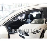 Deflettori Aria Per Infiniti FX / QX 2008-2017 5-Porte Set 2 Antivento Heko