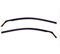 Deflettori Aria Per Isuzu D-Max 2012-2019 4-Porte Set 2 Antiturbo Antivento