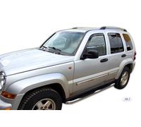 Deflettori Aria Per Jeep Cherokee 2001-2007 5-Porte Set 4 Antiturbo Antivento