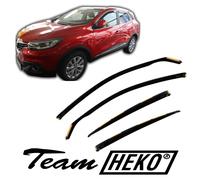 Deflettori Aria Per Kadjar Dal 2015 Set 4 Antiturbo Antivento Heko