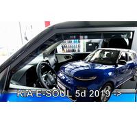 Deflettori Aria Per Kia E-Soul Dal 2019 5-Porte Set 2 Antiturbo Antivento Heko