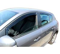 HEKO Deflettori Aria Antivento per RENAULT MEGANE III 5 Porte 11/2008-2016 SET 4