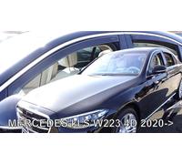 Deflettori Aria Per Mercedes S W223 Dal 2020 4-Porte Set 2 Antivento Heko