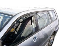 Deflettori Aria Per Mitsubishi Lancer 2004-2007 Break Set 4 Antiturbo Antivento