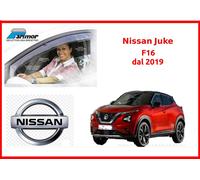 Deflettori aria per Nissan Juke dal 2019 set Parimor originali kit antivento