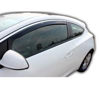 Deflettori Aria Per Opel Astra GTC 2012-2018 3-Porte Set 2 Antiturbo Antivento