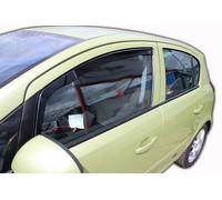 Deflettori Aria Per Opel Corsa D 2006-2019 5-Porte Set 2 Antiturbo Antivento