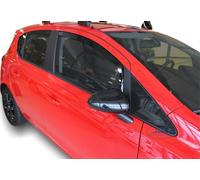 SET 4 DEFLETTORI ARIA ANTITURBO ANTIVENTO per OPEL CORSA E 5 porte 2006-2019