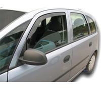 Deflettori Aria Per Opel Meriva A 2003-2010 5-Porte Set 2 Antiturbo Antivento