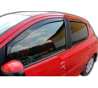 HEKO Deflettori Aria Antivento per PEUGEOT 206 5 Porte 1998-2012 SET 4