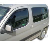 SET 2 DEFLETTORI ARIA ANTITURBO ANTIVENTO per PEUGEOT PARTNER 2002-2008