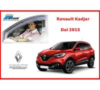 Deflettori aria per Renault Kadjar kit Parimor originale set antiturbo tuning