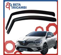 Deflettori Aria Per Renault Megane IV Dal 2016 Antiturbo Antivento Farad 12.683