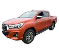 HEKO Deflettori Aria Antivento per TOYOTA HILUX VIII 4D 2015- SET 4
