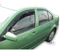 Deflettori Aria Per VW Bora 1998-2005 4-Porte Set 4 Antiturbo Antivento Heko