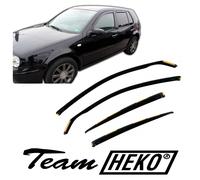 Deflettori Aria Per VW Golf 4 1997-2004 5-Porte Break Set 4 Antiturbo Antivento