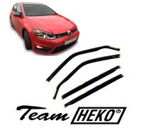 SET 4 DEFLETTORI ARIA ANTITURBO per VW GOLF 7 5 PORTE 2012-2019