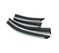 Deflettori Aria Per VW Per Tiguan 2010-2017 Parasole Per Finestrini, Deflettore Per Prese D'aria, Protezione Antipioggia E Solare, Tenda Da Sole, Riparo Parapioggia Finestrini Auto