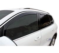 Deflettori Aria Per VW Touareg 2010-2018 Set 4 Antiturbo Antivento Heko