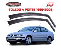 Deflettori antiturbo antivento anteriori per Seat Leon 1999-2006