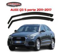 DEFLETTORI AUDI Q3 (2011 AL 2017) FARAD SET 2 ANTIVENTO ANTERIORI FUME' 14162M