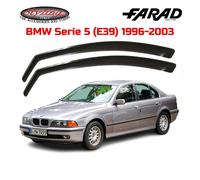 DEFLETTORI BMW SERIE 5 E39 (DAL 1996 AL 2003) FARAD SET 2 ANTIVENTO FUME' 12382