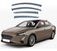 Deflettori d’Aria Antipioggia Per Ford Focus 2020, Oscurati Laterali Finestre Visiere Visiera Protezione Antipioggia Finestra Deflettori