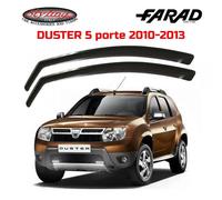 Coppia Deflettori Aria Antivento Anteriori Farad per Dacia Duster dal 2018>