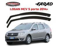 DEFLETTORI ARIA ANTITURBO DACIA SANDERO SANDERO STEPWAY 5 P DAL 2013 FARAD 12612